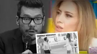 Milett Figueroa tiene IMPENSADA reacción luego de que Marcelo Tinelli INTERRUMPA EN VIVO en su entrevista: “Tú sabes que estábamos juntos”