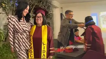Mamá de Magdyel Ugaz LLORA al GRADUARSE de prestigiosa carrera a los 70 años y actriz LA CELEBRA: "Los sueños se hacen realidad"