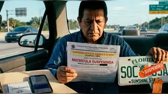 Autoridades de Florida SUSPENDERÁN licencia de personas que no renueven este certificado: Solo tienen hasta esta fecha