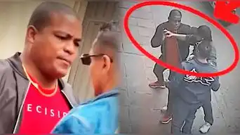 Jonathan Maicelo y Pantera Zegarra protagonizan 'FUERTE PELEA' en plena calle y la Policía APARECE: "Hablas como..."