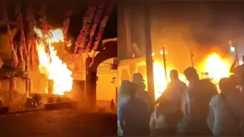 Tragedia en fiesta patronal: explosión de tanque de gas deja más de 10 heridos de gravedad