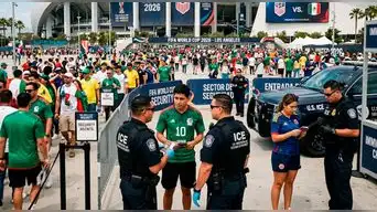 ¿El ICE realizará operativos durante la Copa Mundial de Fútbol 2026? Esto REVELARON las autoridades de Los Ángeles