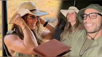 ¡IMPENSADO! Revelan identidad de persona que pagó todo el LUJOSO VIAJE de Alejandra Baigorria, Said Palao y su hija a África