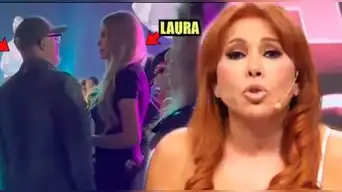 Laura Huarcayo y Carlos Alcántara se lucen CARIÑOSOS en concierto y Magaly Medina tiene POLÉMICA teoría: "Necesita un..."