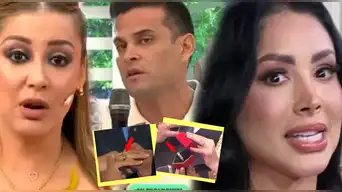 ¿LA MISMA JOYA? Exponen INSÓLITO detalle en ANILLOS que Christian Domínguez entregó a Karla Tarazona y Pamela Franco