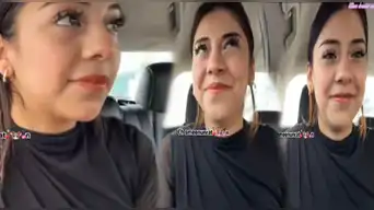 Tiktoker Zully se sorprende al pedir aire acondicionado en taxi por aplicativo y recibir inesperada respuesta del chofer: "No sabía que era así"
