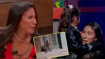 Samahara Lobatón no CONTUVO LAS LÁGRIMAS al volver a abrazar a su hija mayor dentro de 'La Granja VIP'