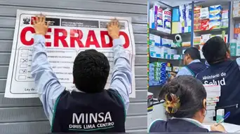 PELIGRO A LA SALUD | Minsa  incauta una TONELADA de medicinas ilegales y cierra nueve locales: conoce dónde fue