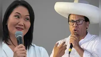 Keiko Fujimori alcanza el 36% de intención de voto y Roberto Sánchez el 30%, según encuesta IEP
