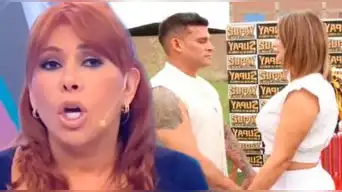 Magaly Medina DESTRUYE a Christian Domínguez y Karla Tarazona tras AMARRE con brujo y los 'echa': "Habrá contratito"