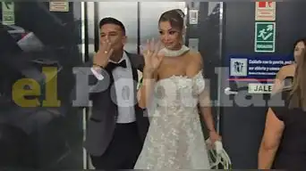 ¡SON MARIDO Y MUJER! Christian Domínguez y Karla Tarazona se dieron el SÍ en romántica boda civil: Revelan las PRIMERAS IMÁGENES