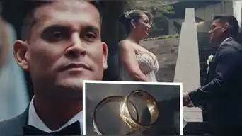 Christian Domínguez le JURA fidelidad a Karla Tarazona en sus votos de matrimonio: "Por siempre y para siempre"