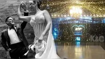 Exponen imágenes de la SENCILLA decoración de LA BODA de Karla Tarazona y Christian Domínguez en Huaral