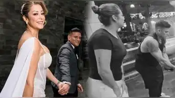 Christian Domínguez y Karla Tarazona APARECEN 'discutiendo' sobre su BODA tras ser acusados de ESTAFA: "¡Qué haces...!"