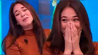 Jazmín Pinedo SE EMOCIONA en vivo tras recibir un tierno detalle por especial motivo: "Para los que no saben..."