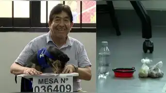 Ciudadano llega a votar con su perrita y termina como miembro de mesa por falta de titulares: “Falta el deber cívico”