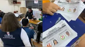 ALERTA ELECTORAL 2026: Reportan cientos de cédulas rayadas y marcadas en distintos locales de votación en Lima