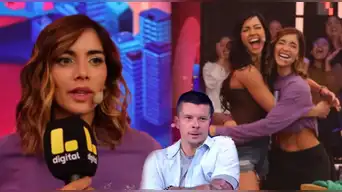 Korina Rivadeneira tiene impensada reacción al reencontrarse cara a cara a Paloma Fiuza: "Ahorita estoy en un punto..."