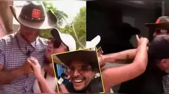 La tía Lisura de Paul Michael corre entre  LÁGRIMAS para abrazarlo al a VERLO: "¡Tú eres bueno!"