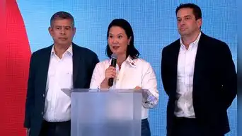 Keiko Fujimori resta importancia al conteo rápido: "Sería irresponsable definir el resultado con una muestra"