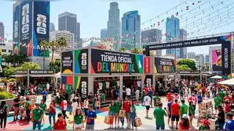 HABILITAN tiendas temporales para el Mundial 2026 en Los Ángeles: Conoce dónde están ubicados y qué ofrecen a los fans