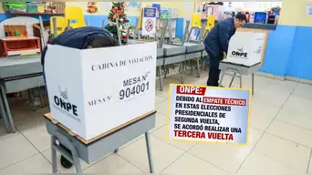 ¿HABRÁ TERCERA VUELTA ELECTORAL? ONPE DESMIENTE supuesta “nueva votación” entre Fujimori y Sánchez