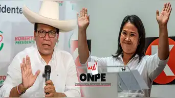 ONPE al 98.25% EN VIVO: Keiko Fujimori toma ligera ventaja sobre Roberto Sánchez por más de mil votos
