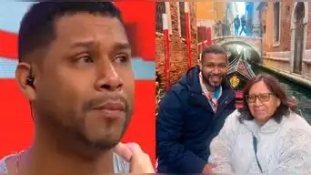 Edson Dávila ROMPE EN LLANTO en VIVO al recordar el viaje que le regaló a su madre: “Quería sorprenderla”