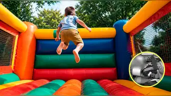Hijo de 4 años de famosa actriz sufre fuerte accidente al salir disparado de un inflable: ¿cuál es su estado de salud?