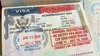 Pésimas noticias | Quienes tengan visa de turismo en su pasaporte tendrán estas RESTRICCIONES durante el Mundial 2026
