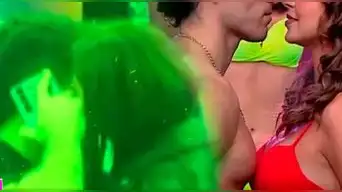¡AMPAY! Chico reality protagonizó APASIONADOS besos con reina de belleza y pasan la noche juntos: ¿Oficializaron?