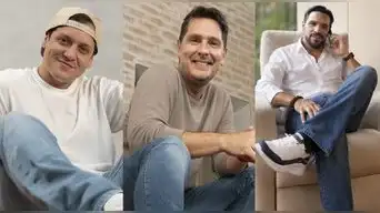 Cristian Rivero abre su corazón sobre la paternidad junto a Ismael La Rosa y Gino Pesaressi