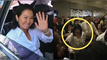 Keiko Fujimori regresa al Perú en plena recta final del conteo de votos de segunda vuelta: así fue recibida en el aeropuerto