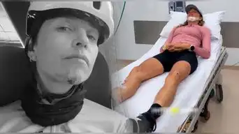 Anna Carina Copello publica duro video sobre el TERRIBLE accidente que sufrió y que la llevó a emergencias: "A veces..."