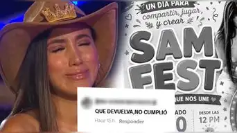 ¡EN EL OJO DE LA TORMENTA! Acusan a Samahara Lobatón de ESTAFAR en evento infantil y no DEVOLVER entradas