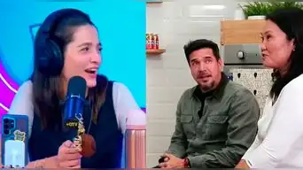 ¡SE PASÓ DE FRÍA! ! Majo con Sabor deja en SHOCK al confesar que "atrasó" a Keiko Fujimori con Gabriel Calvo: “Yo la…”