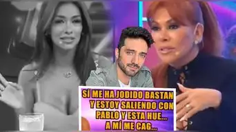 Magaly Medina ENCARA en vivo a Shirley Arica por carta notarial y le muestra PRUEBAS de beso con su ex antes de Pablo Heredia: "Te malogramos el plan"