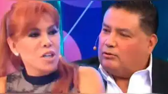Magaly Medina ENFRENTÓ en vivo a Alfredo Benavides por NO QUERER trabajar con ella y él responde: "No, señora..."