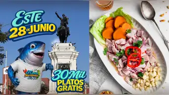 ATENCIÓN | Esta ciudad entregará más de 20 mil platos de CEVICHE GRATIS este domingo 28 de junio
