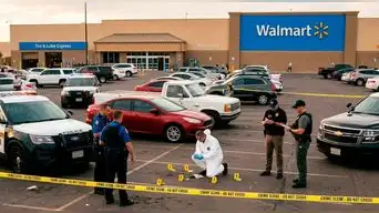 ALERTA MÁXIMA EN WALMART | Atacaron a un cliente con un arma blanca dentro del estacionamiento: Este fue el TERRIBLE FINAL del sospechoso