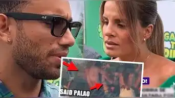 Alejandra Baigorria SE PELEA con periodista delante de Said Palao y lo DEFIENDE por 'AMPAY' en yate: "¡No calumnies!"