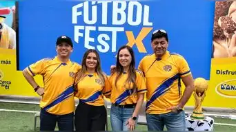 Fiorella Retiz y el Checho Ibarra muestran su pasión por el Mundial