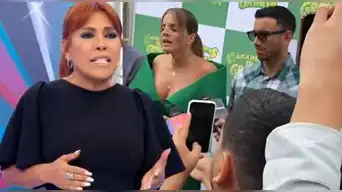 Magaly Medina HUNDE a Alejandra Baigorria por DEFENDER a Said Palao tras ser encarada por reportera: "No es tu hijo, es tu marido y es desechable"