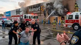 Terror en Walmart | Identifican a hombre responsable de incendiar el supermercado: Este fue su IMPENSANDO FINAL