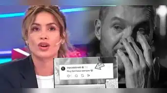¡HARTA! Milett Figueroa hace TREMENDO DESPLANTE a Marcelo Tinelli por amoroso mensaje y él toma RADICAL decisión