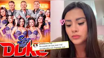 ¡Se prendieron las redes! Usuarios ARREMETEN contra 'Son del Duke' y los tildan de "Malagradecidos" tras despedir a Thamara Gómez