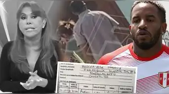 Magaly Medina tiene IMPENSADA reacción EN VIVO mientras Jefferson Farfán emitía IMÁGENES de sus 6 minutos de servicio comunitario: "Para mí..."
