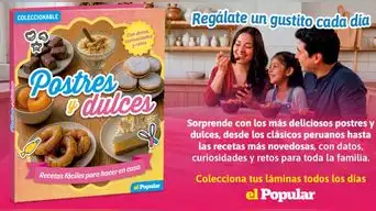 Nuevo coleccionable 'Postres y Dulces': recetas fáciles para hacer en casa