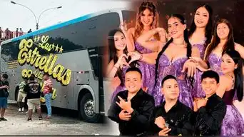 ATACAN a bus de 'Las Estrellas de la Cumbia', nueva agrupación de Thamara Gómez, y se reportan TRES HERIDOS