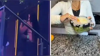 NFLUENCER CASADA que prepara 'LONCHERITAS' es captada bailando pegadito con supuesto barbero de su hijo
